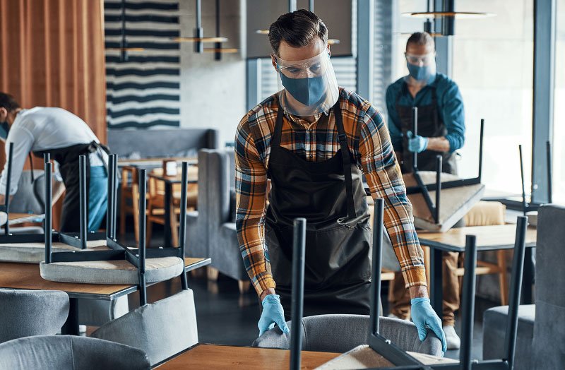 Our top notch cleaning services will make your events sparkle