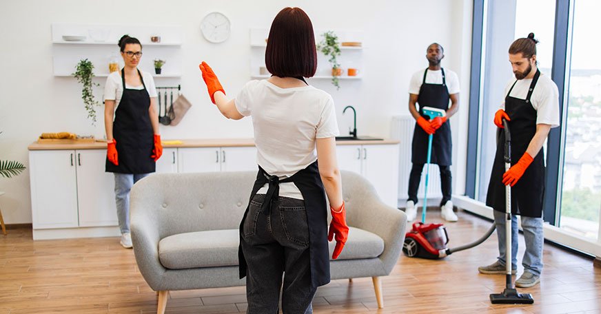 Deep cleaning services included!